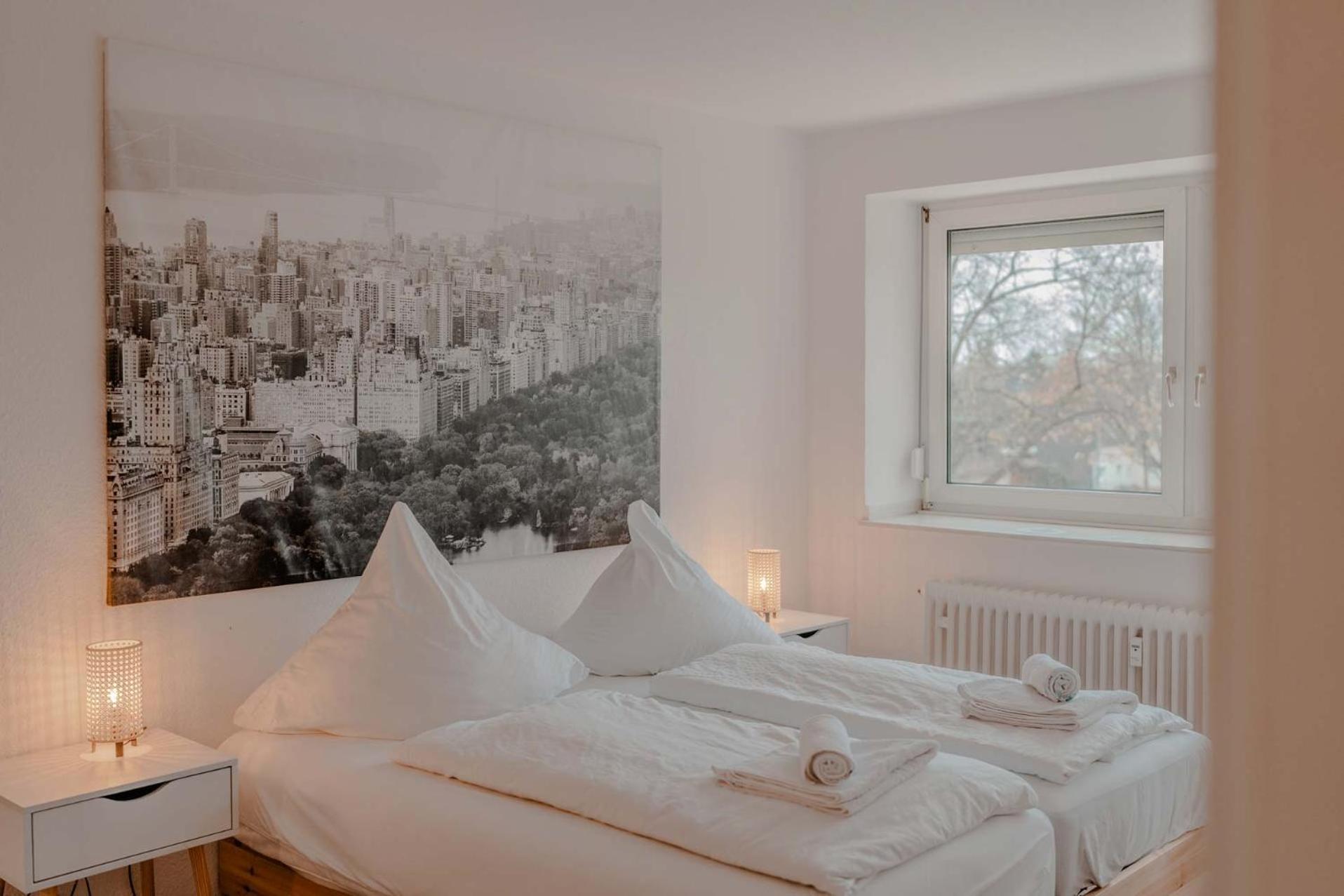 Apartment Mit Kueche, Arbeitsplatz Und Xxl Sofa ノイス エクステリア 写真